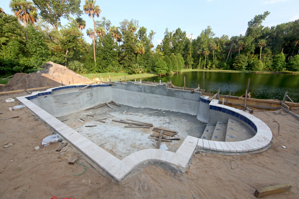 pool construction business