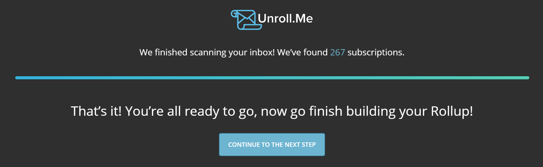 Unsubscribe from email newsletters