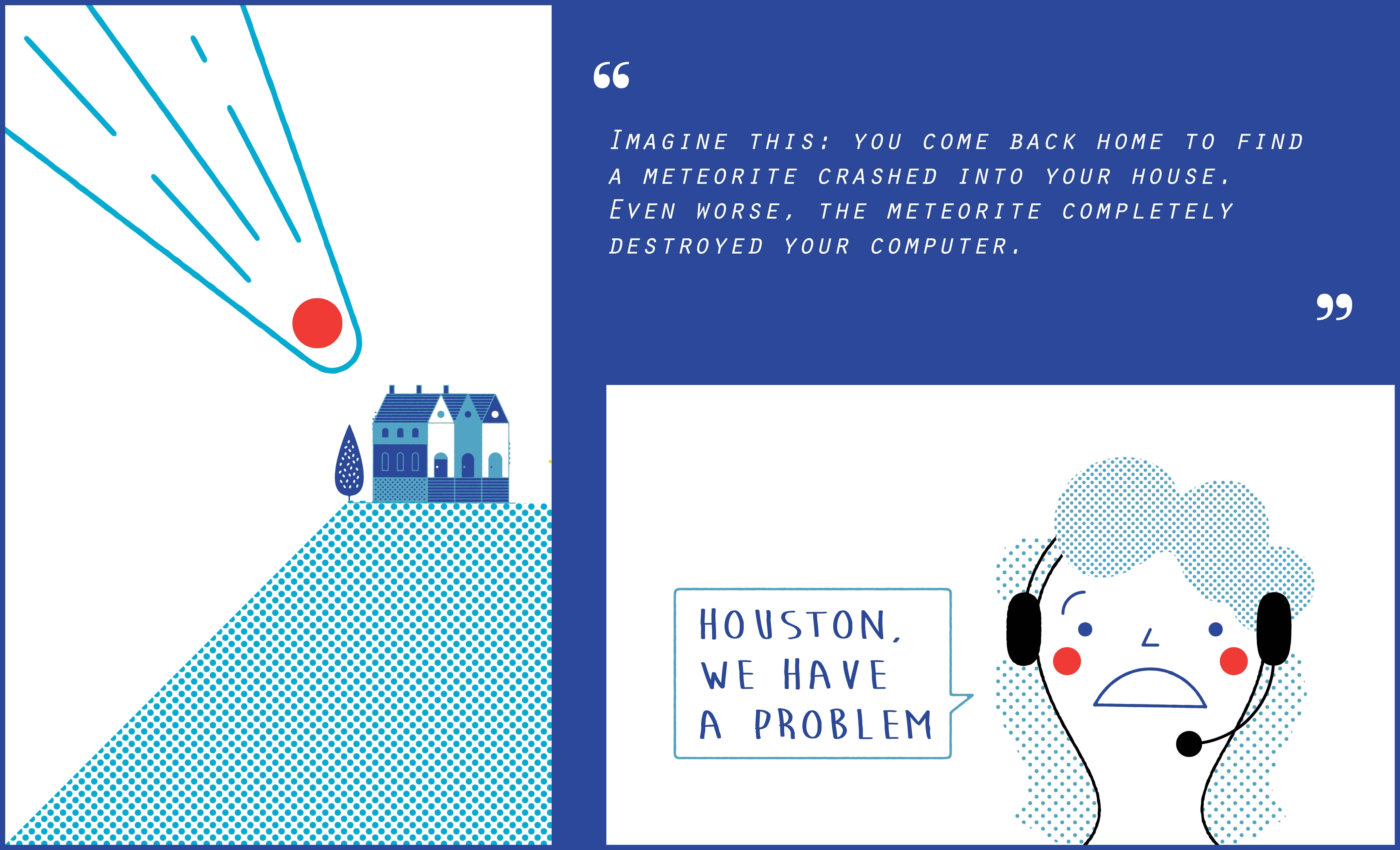 Cloud is for backup in case of a disaster