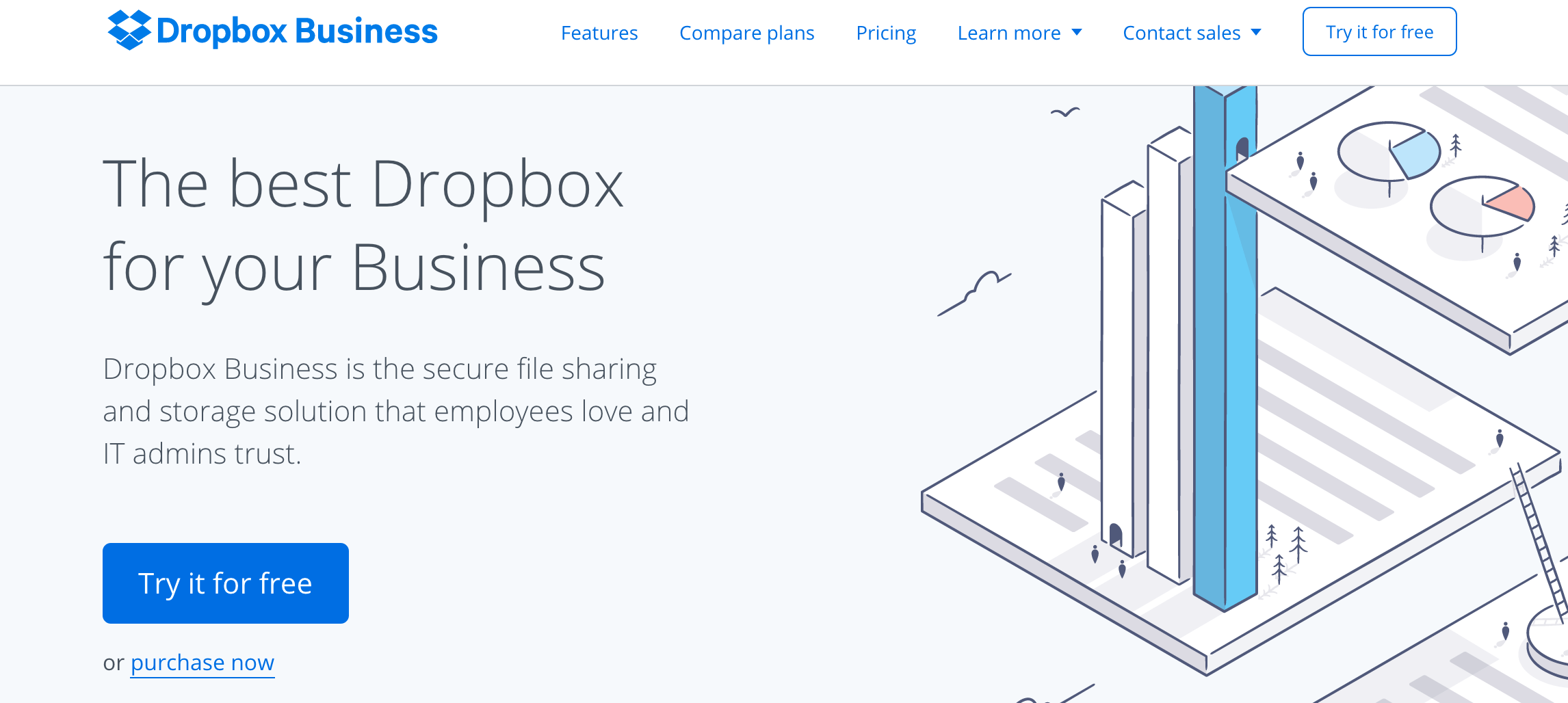 Dropbox for Business cloud storage service