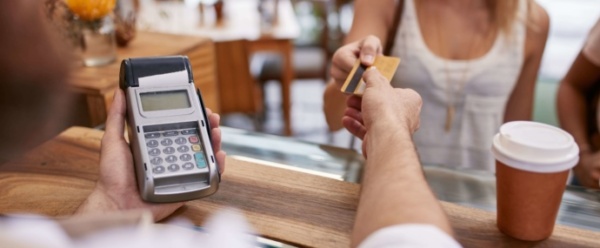 Wireless credit card payment processing with a client