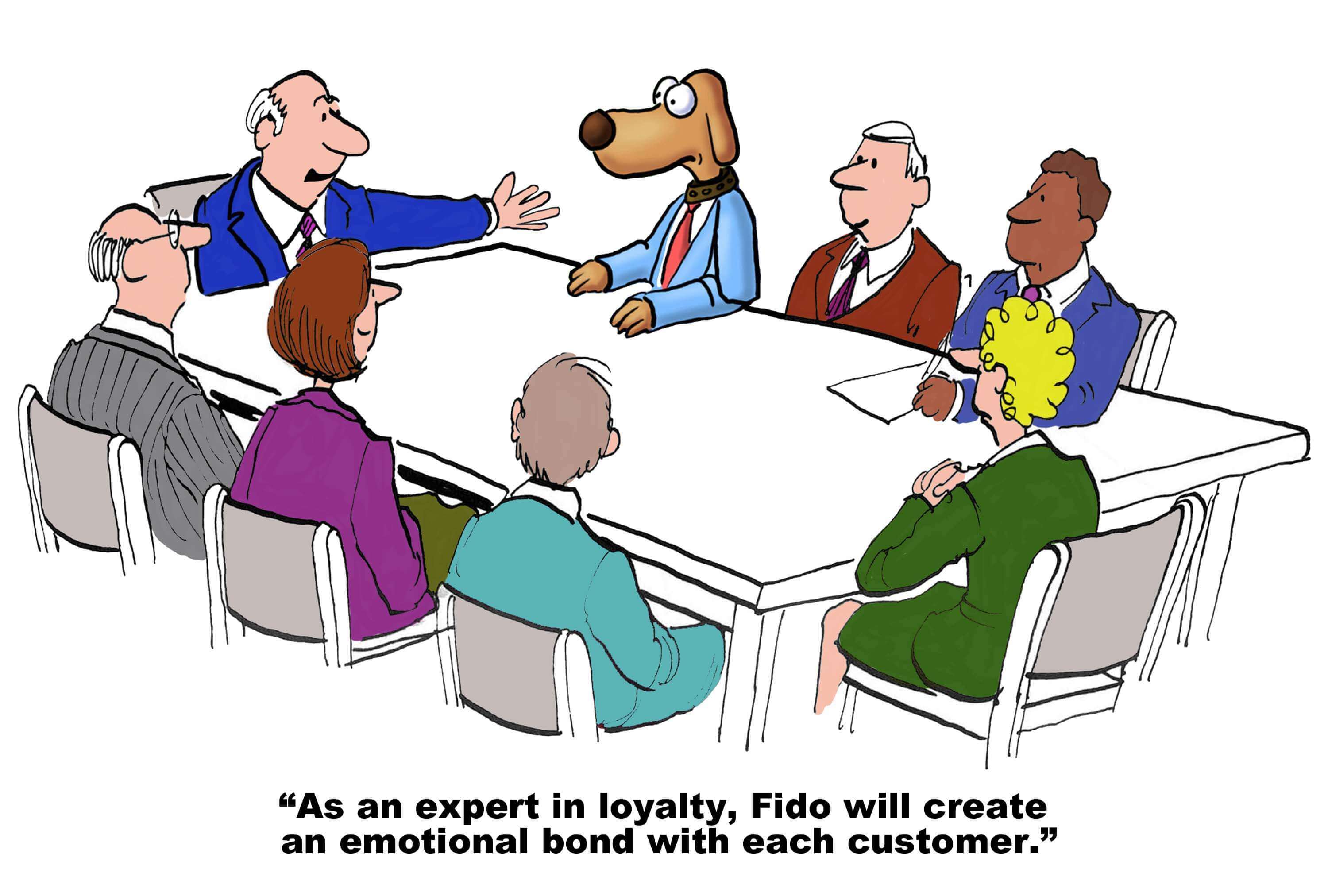 Be nice to your small business clients and they will be loyal to you