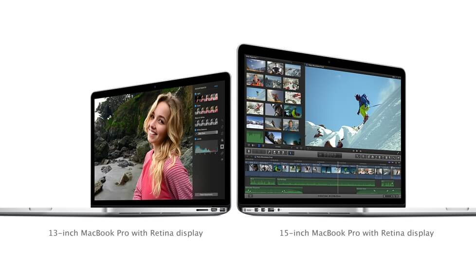 MacBook Pro 13 and 15 inch with retina for small business owners