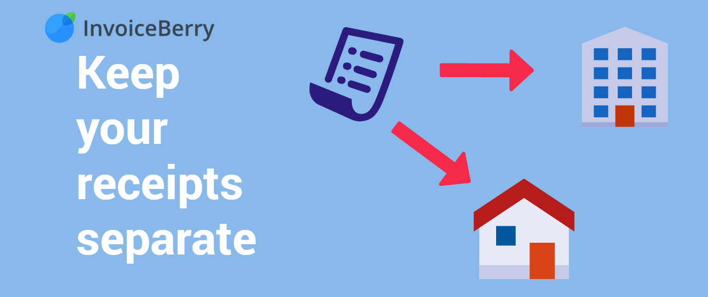 It's important to keep your invoices separate