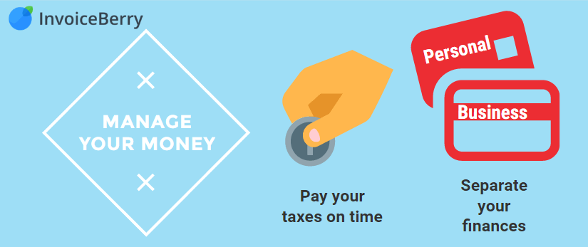 Manage your money by paying local taxes and separating finances