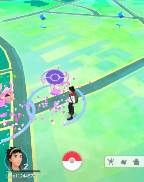 Pokemon Go game play