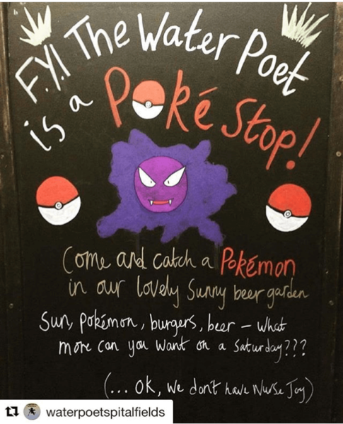 Pokemon Go marketing strategy on Instagram