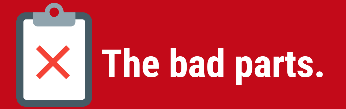 You should be aware of the disadvantages to this industry
