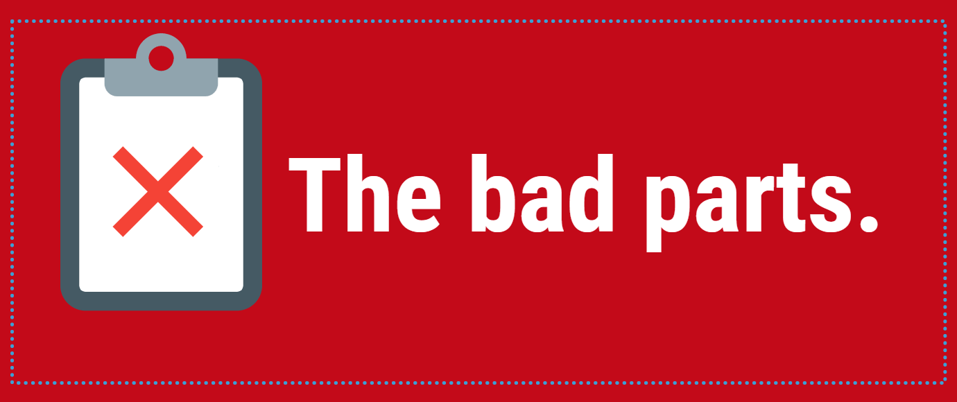 You should be aware of the disadvantages to this industry