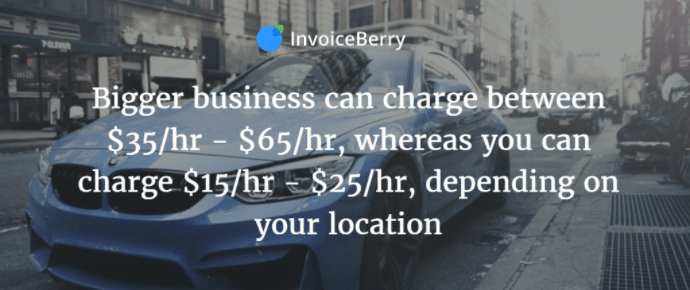 It's important to set good rates for your driving business