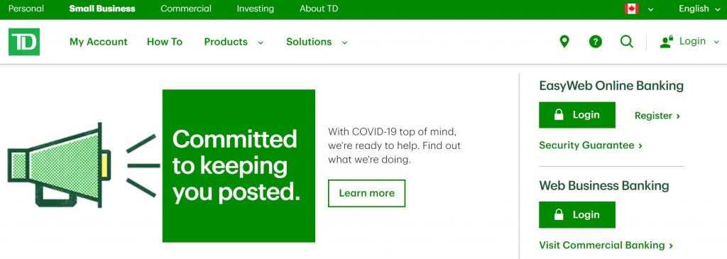 TD-best-banks-for-canadian-small-business