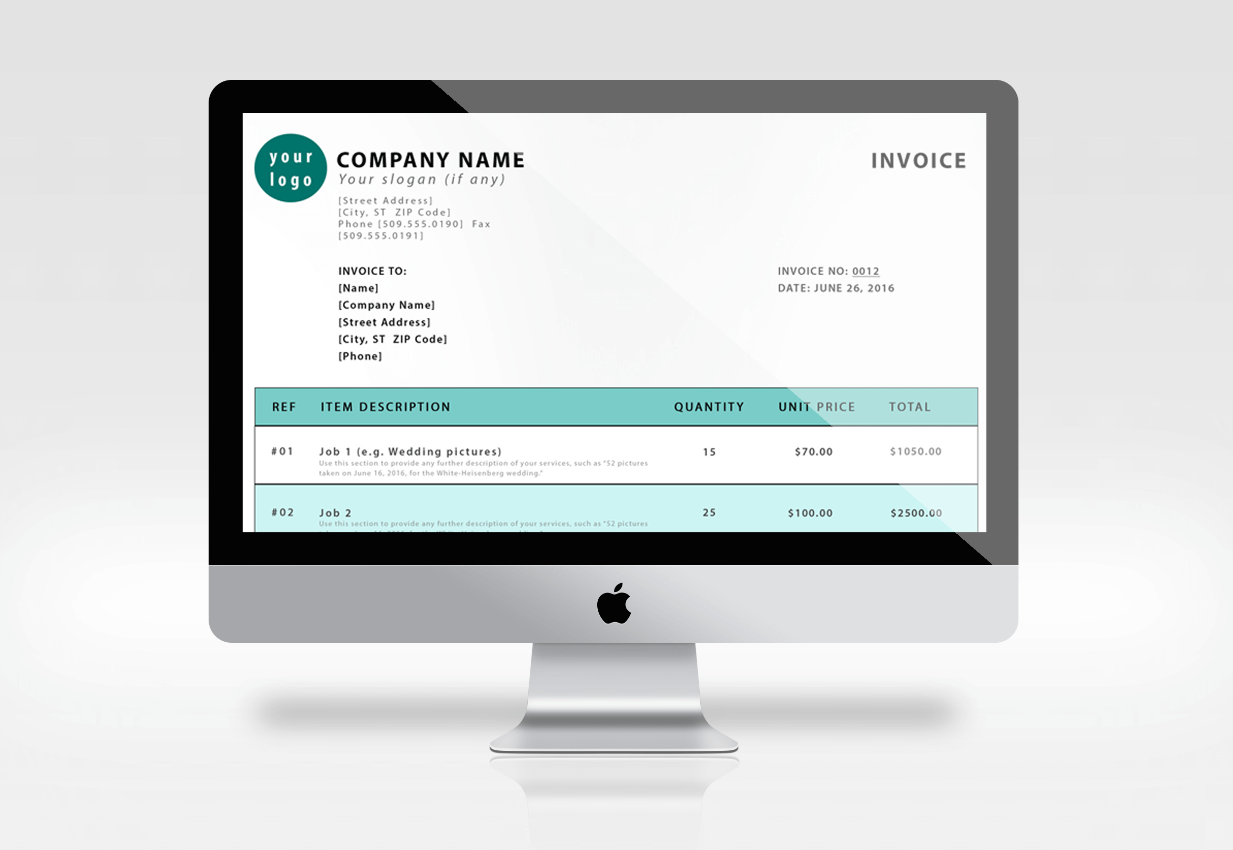 free new gimp invoice templates invoiceberry blog making your own invoice