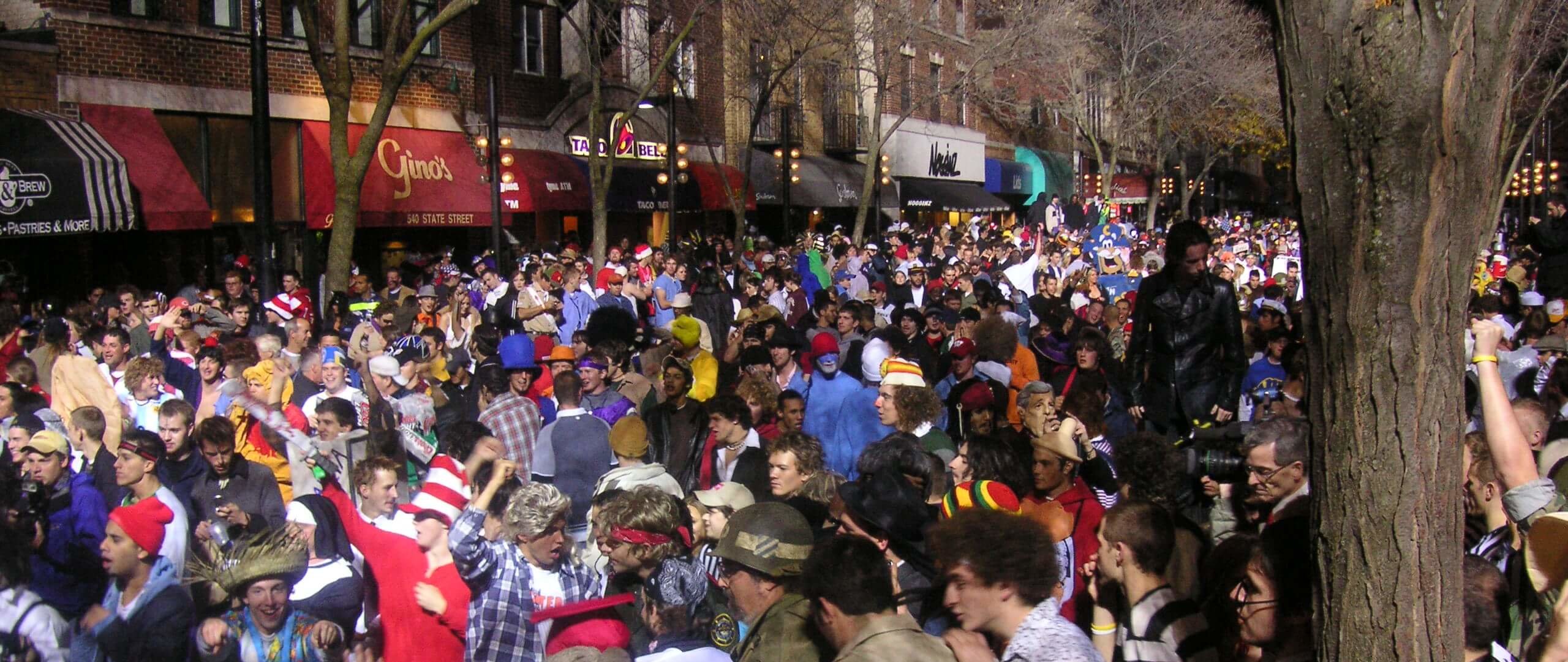 Get your whole neighborhood or neighboring stores to team up for Halloween offers