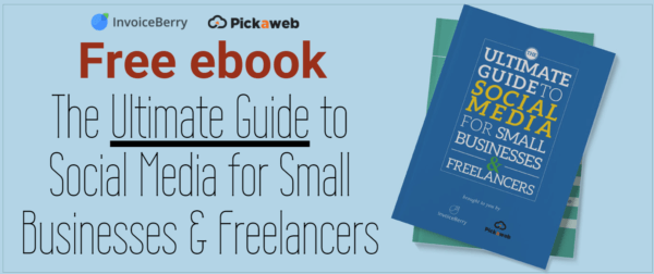 Check out our new ebook The Ultimate Guide to Social Media for Small Businesses & Freelancers to start your social media presence today!