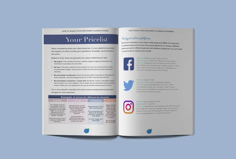 These are the most important tools and tips you need to have to start your own event planning business