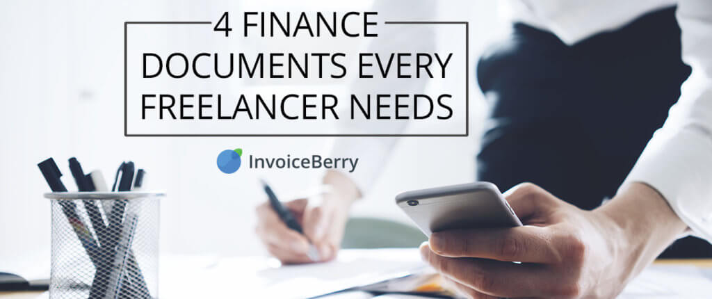 These are the 4 most important finance documents that every freelancer needs
