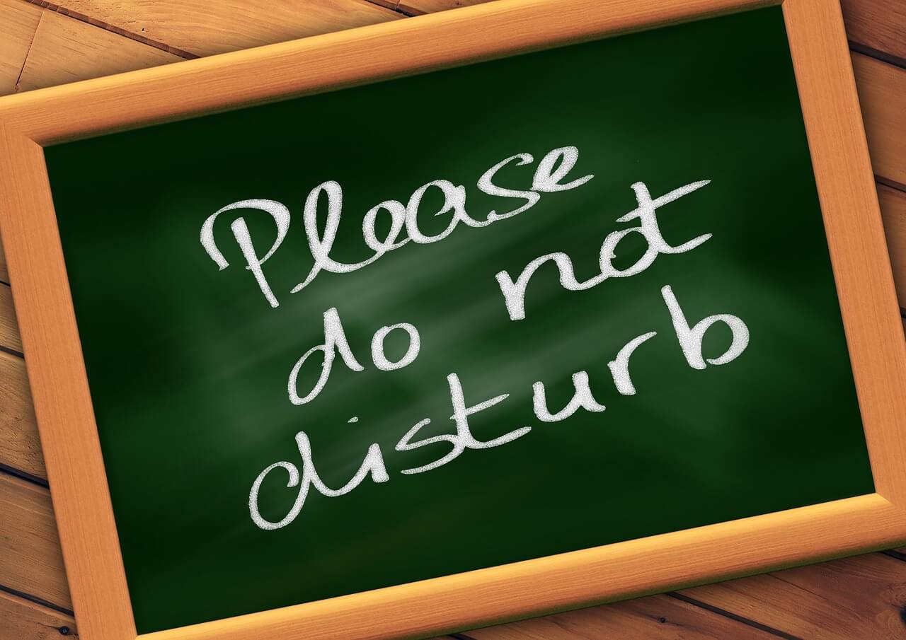When you brainstorm, it's important to isolate yourself from any distractions