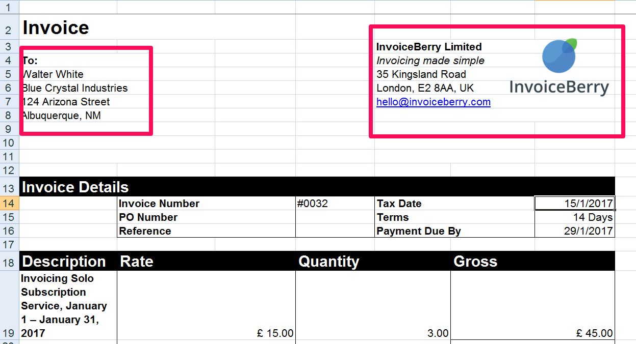 what is an invoice and how can i make one invoiceberry blog make invoice in excel