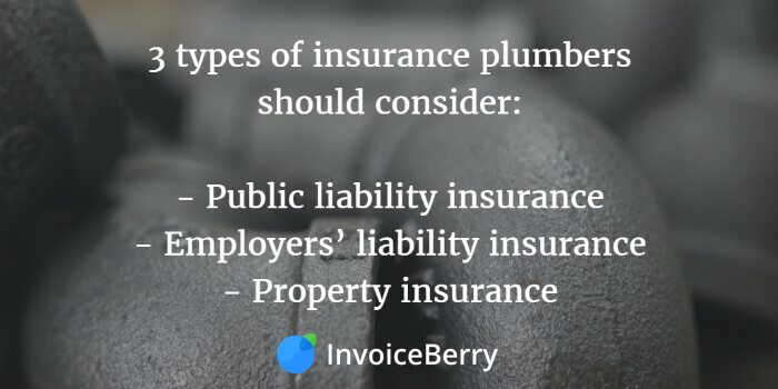 These are the types of insurance you should consider for your plumbing business