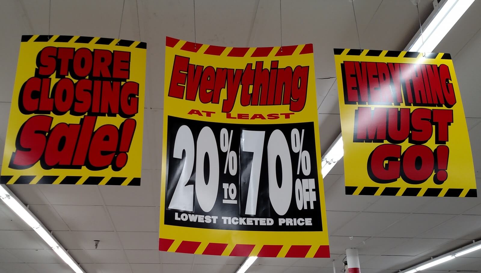 Close out pricing is necessary to get some cash flow on obsolete or overstocked products
