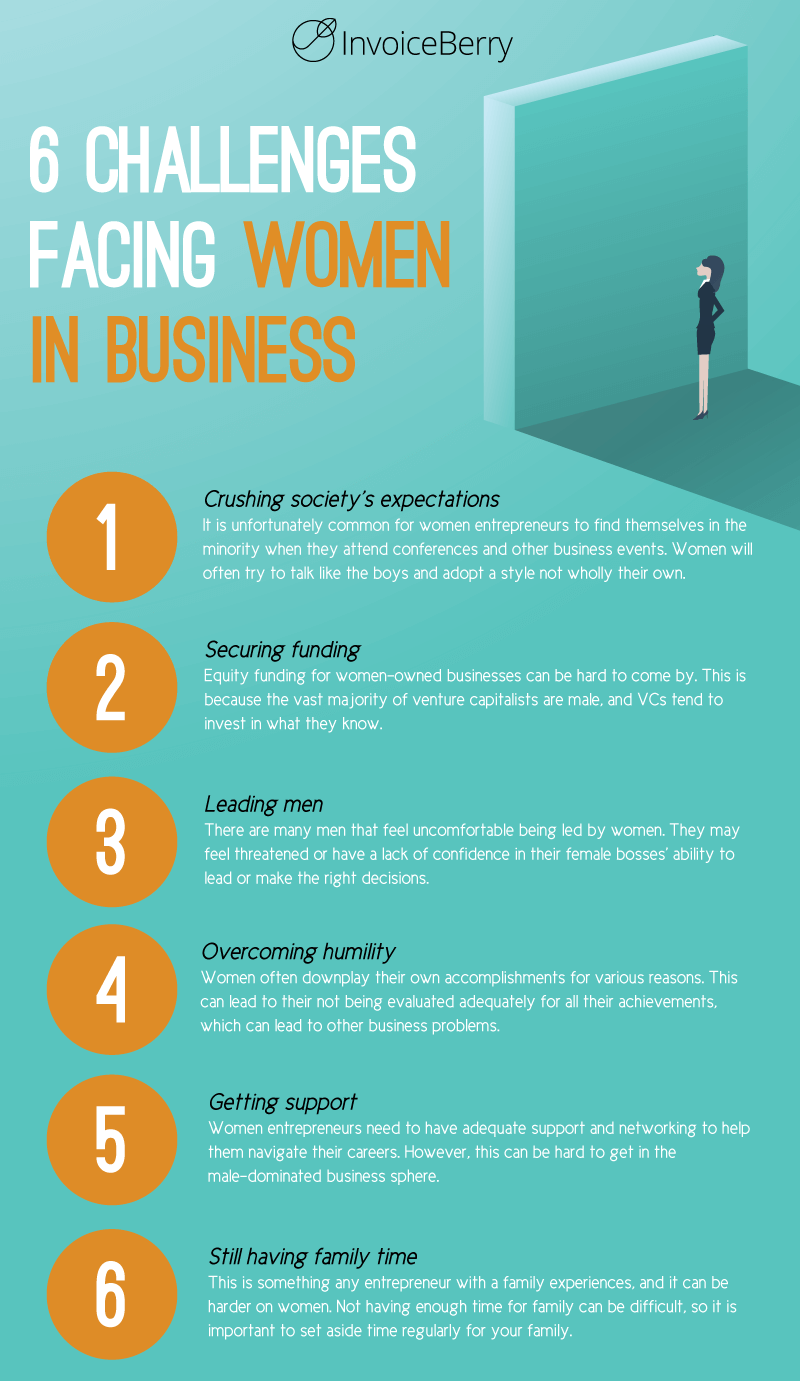 These are the 6 most difficult challenges the average business woman faces in her daily life