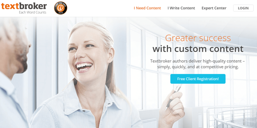 Use Textbroker to find great content writing freelance jobs