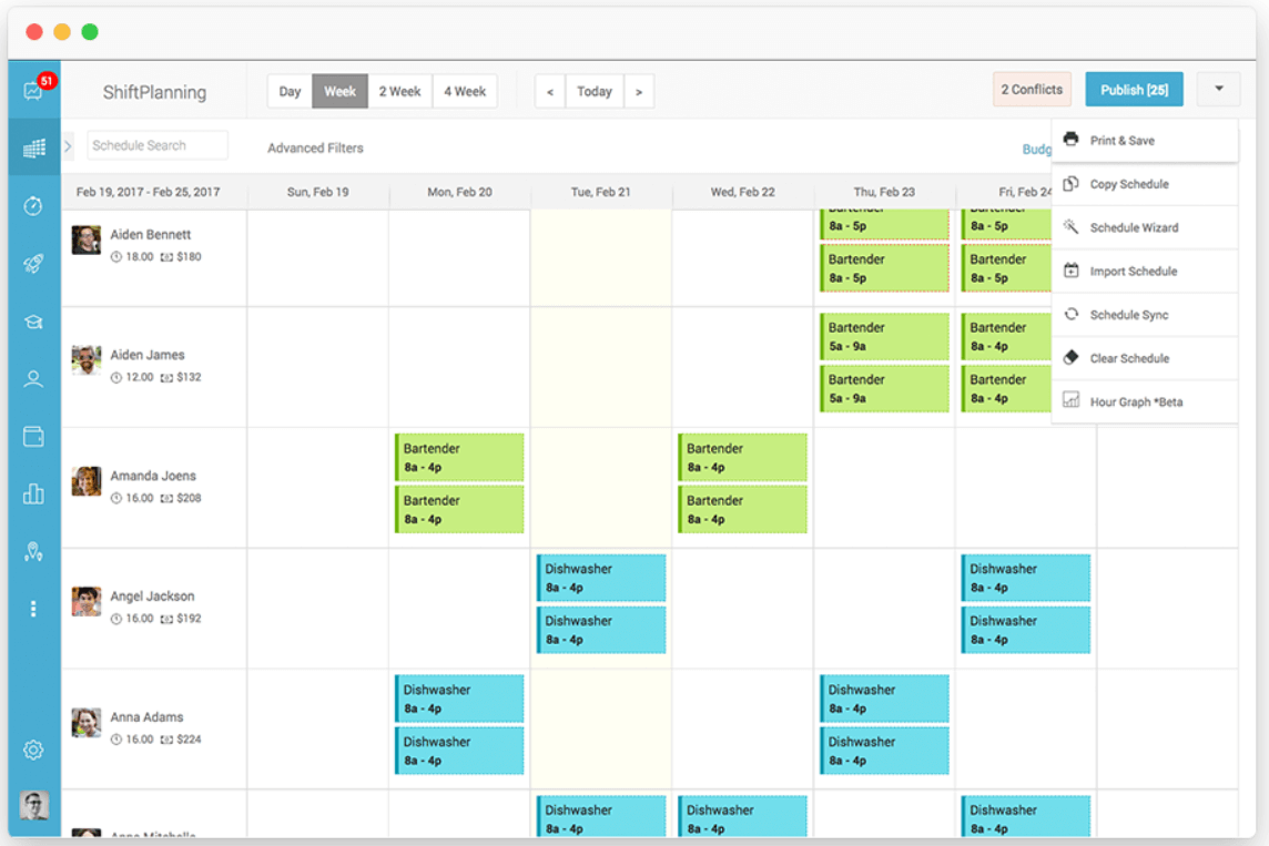 Automating scheduling will make your employees much more satisfied.