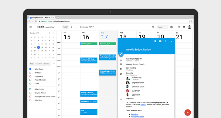 Google-Calendar-TIme-Management