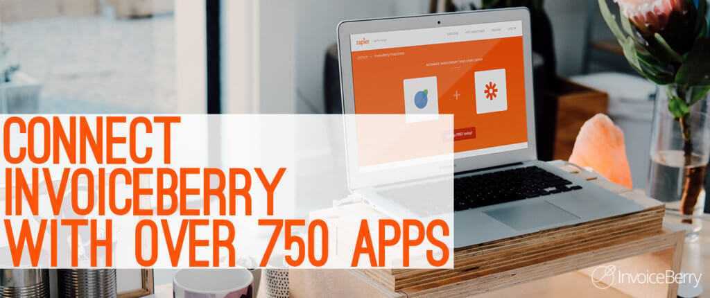 By using Zapier you can integrate your InvoiceBerry online invoicing account with over 750 other apps