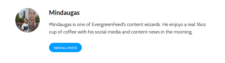 Fancier Author Box WordPress plugin.