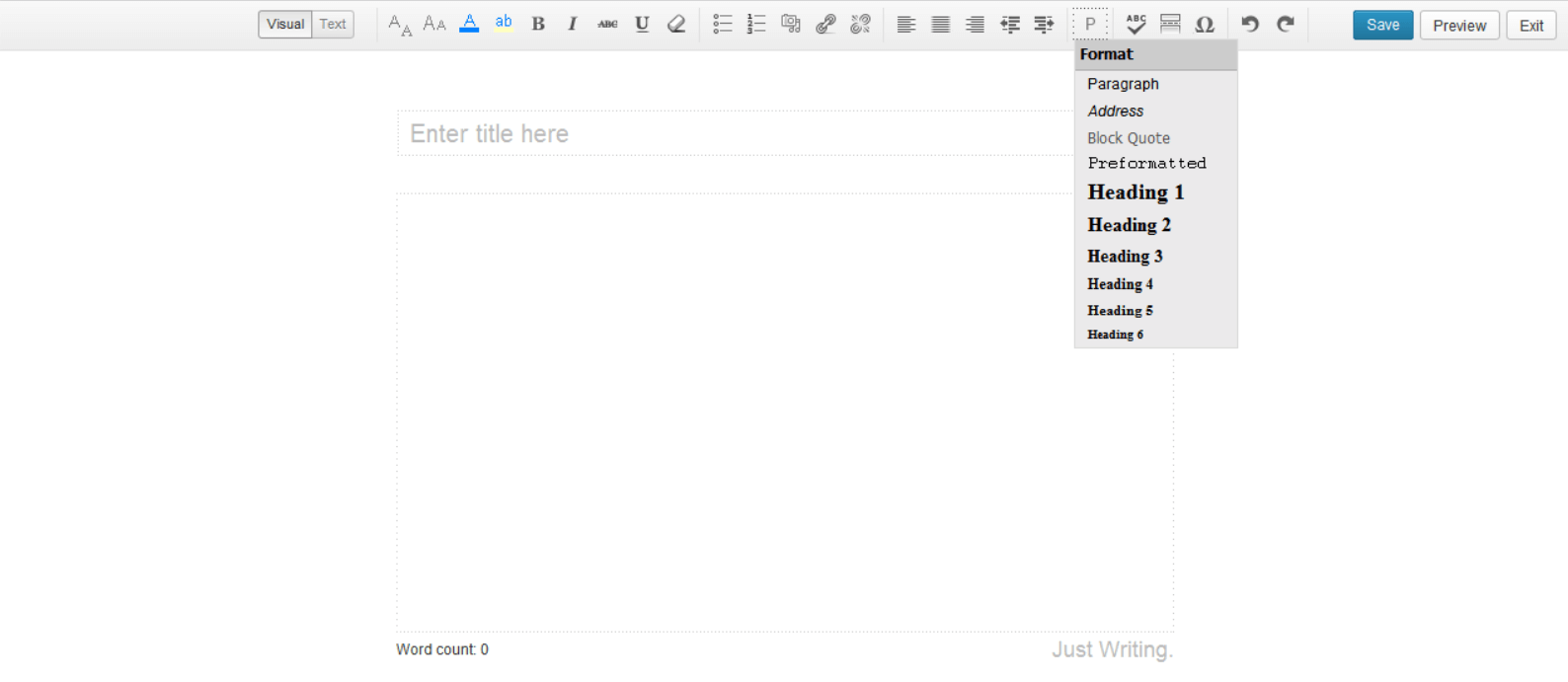Just Writing WordPress plugin.
