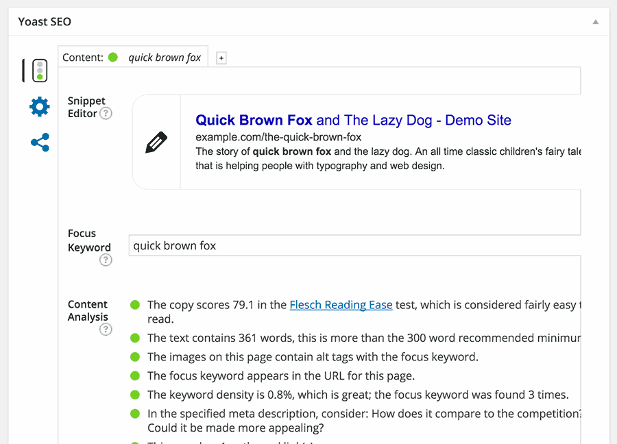 Yoast SEO WordPress plugin