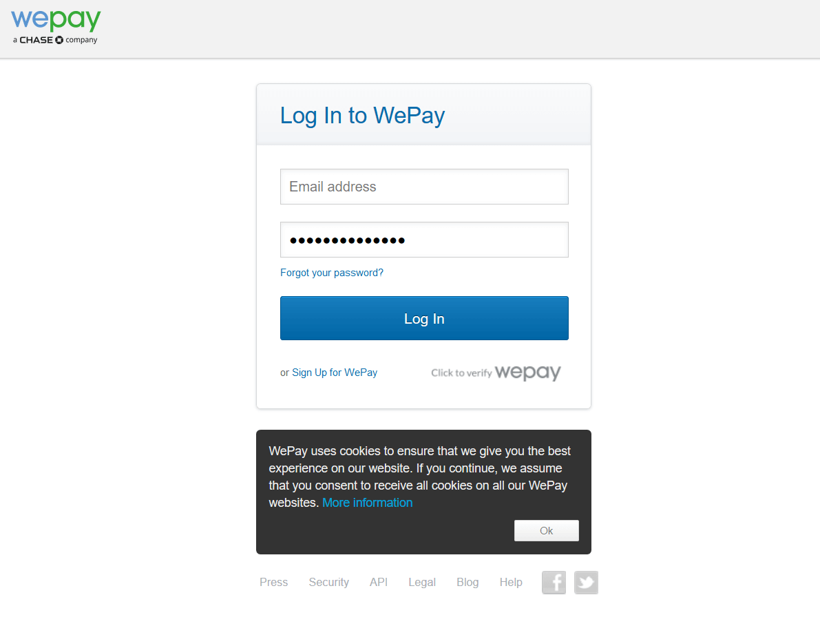 PaymentBerry is an alternate payment method operated by WePay
