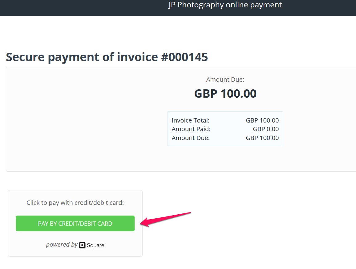 Square is another alternative online payment option for your small business.