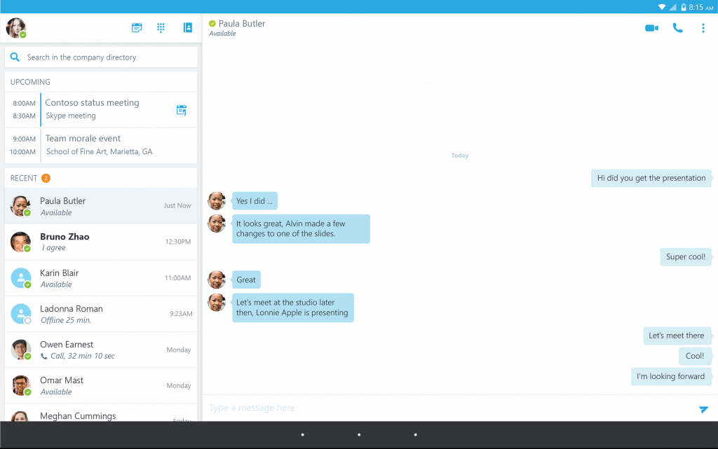 Skype plays a big role in a small business in the digital age.