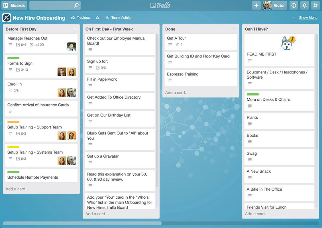 Trello can enhance team collaboration for a small business in the digital age.