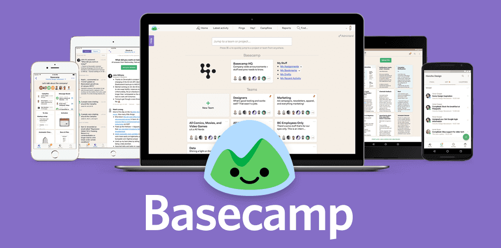 Basecamp is one of the most essential online tools that helps manage teams.