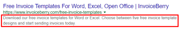 Invoice-Berry-SEO-Meta-Description-Example
