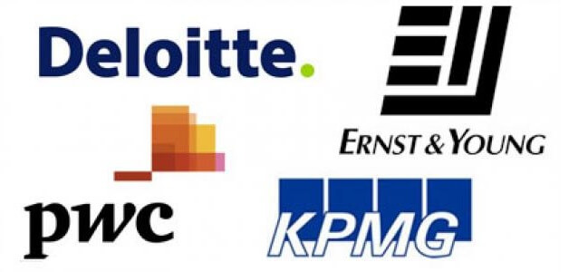 Blockchain technology is being adopted by the leading accounting firms.