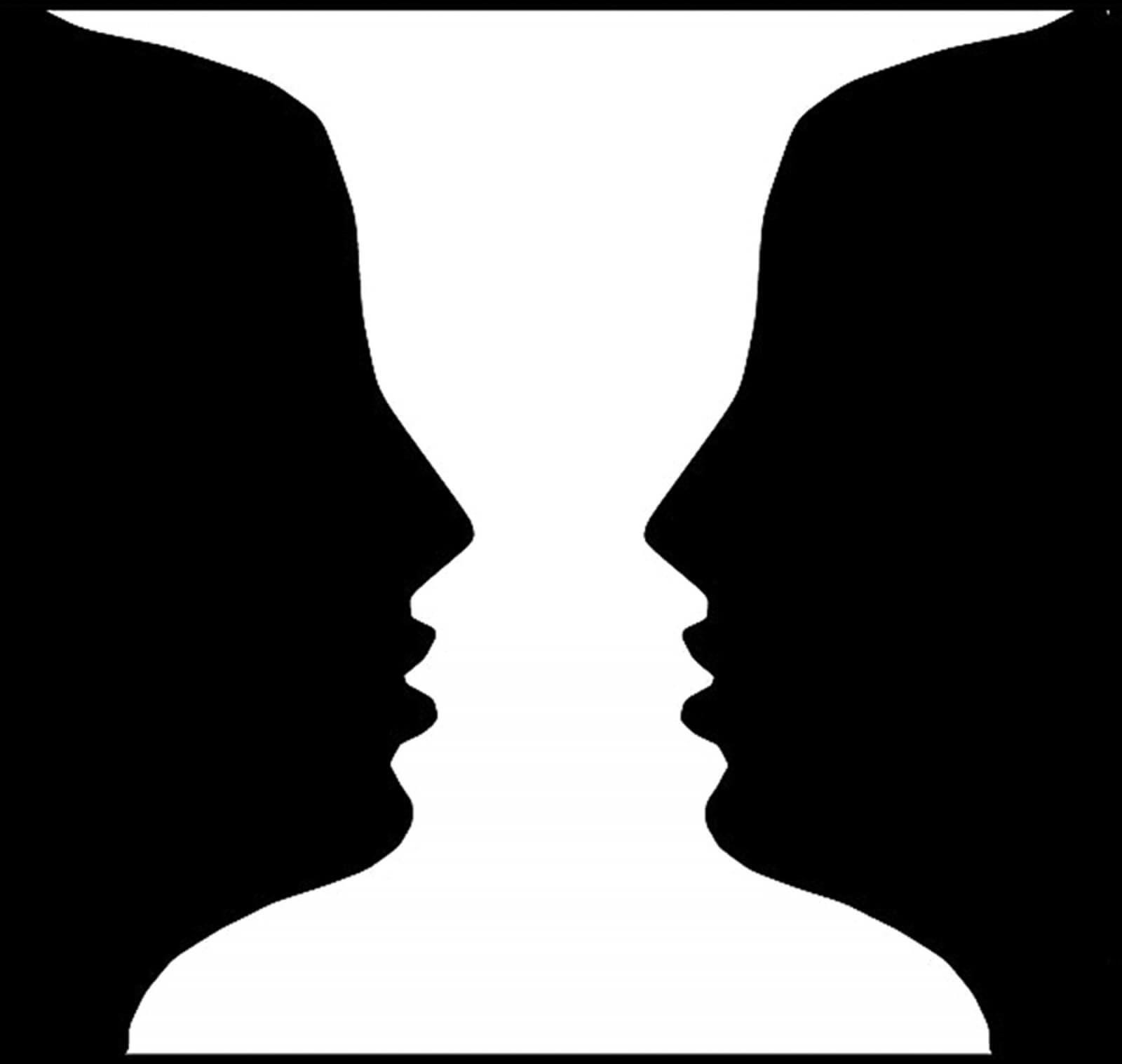 In This Famous Face Vase Illusion Developed By Danish Psychologist