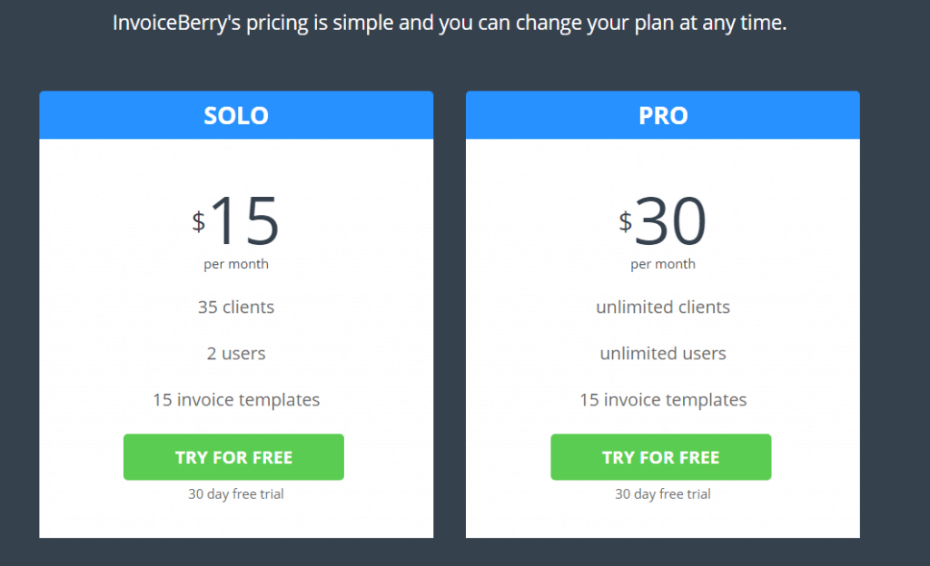 InvoiceBerry-Finance-Pricing-Strategy