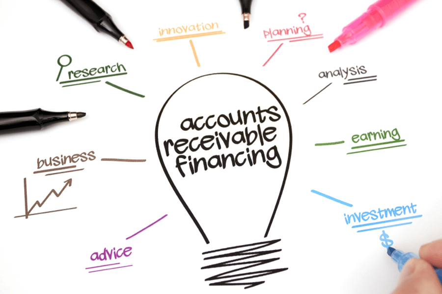Outstanding accounts receivable gives you the ability to choose from invoice financing and invoice factoring.