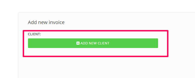 Before you start invoicing clients you must first add clients to your InvoiceBerry account.
