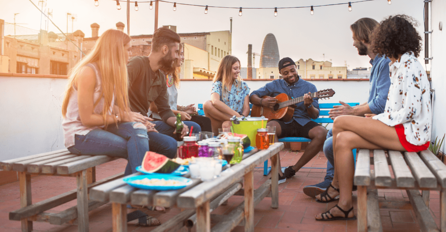 Showing a positive impact of a social life - one of many tips for aspiring entrepreneurs 