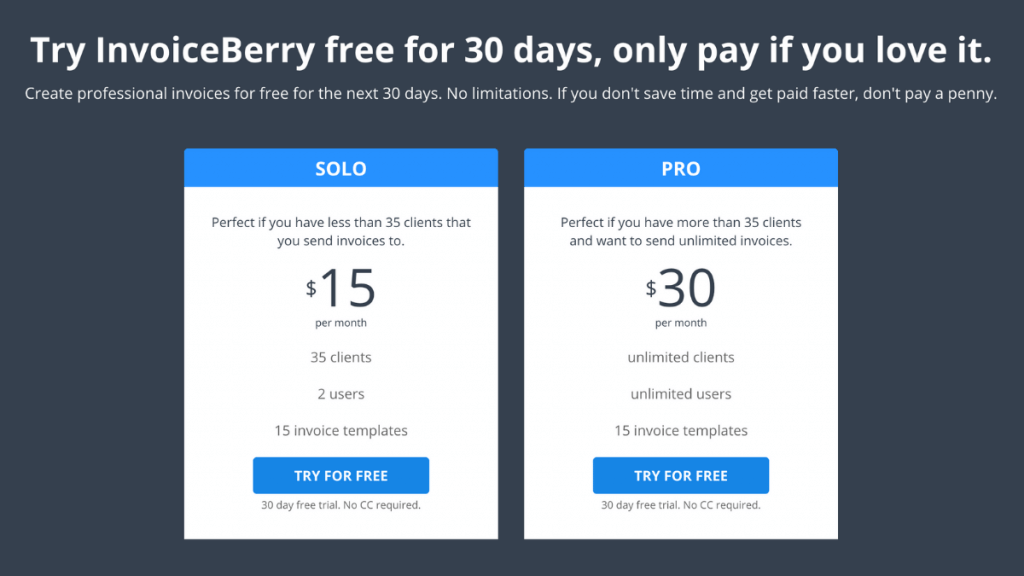 Best QuickBooks Alternatives: InvoiceBerry