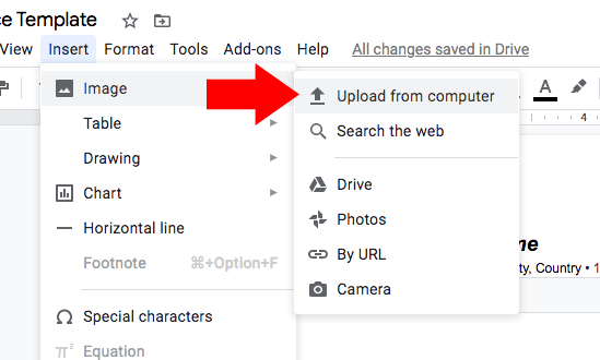 upload-google-docs-invoice