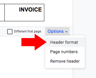 header-format-google-docs-invoice