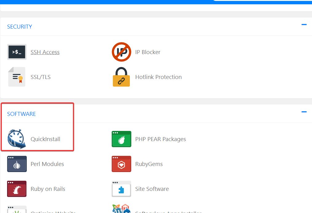hostgator quick install software