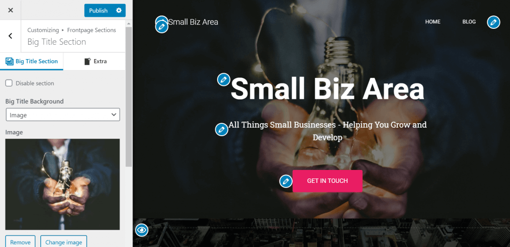 wordpress blog design