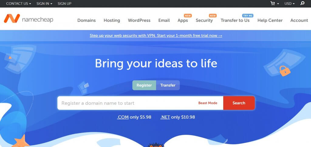 namecheap